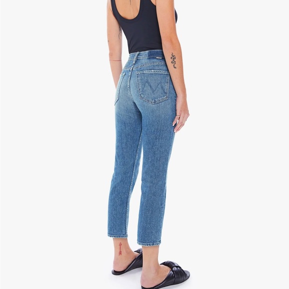 NWT Mother The Tomcat Crop. Wash Kneeling on Stones - Picture 2 of 5